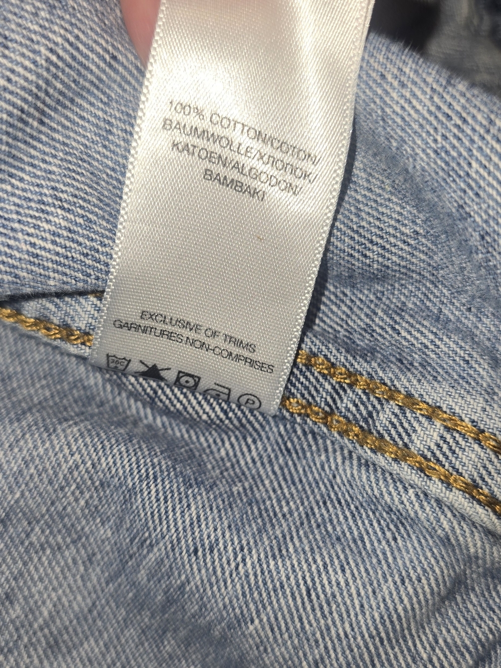 Silver Jeans Light Blue Denim Jean Jacket - Picture 8 of 9